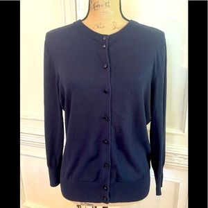 J Crew Navy Clare Cardigan
